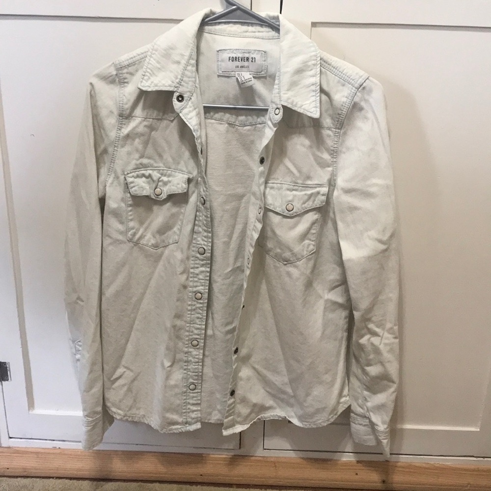 Light denim jacket